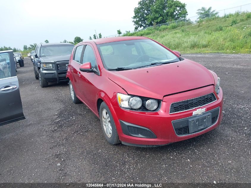 2012 Chevrolet Sonic VIN: 1G1JC6EH8C4121796 Lot: 12045664