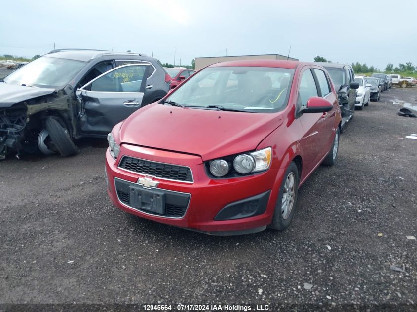 2012 Chevrolet Sonic VIN: 1G1JC6EH8C4121796 Lot: 12045664