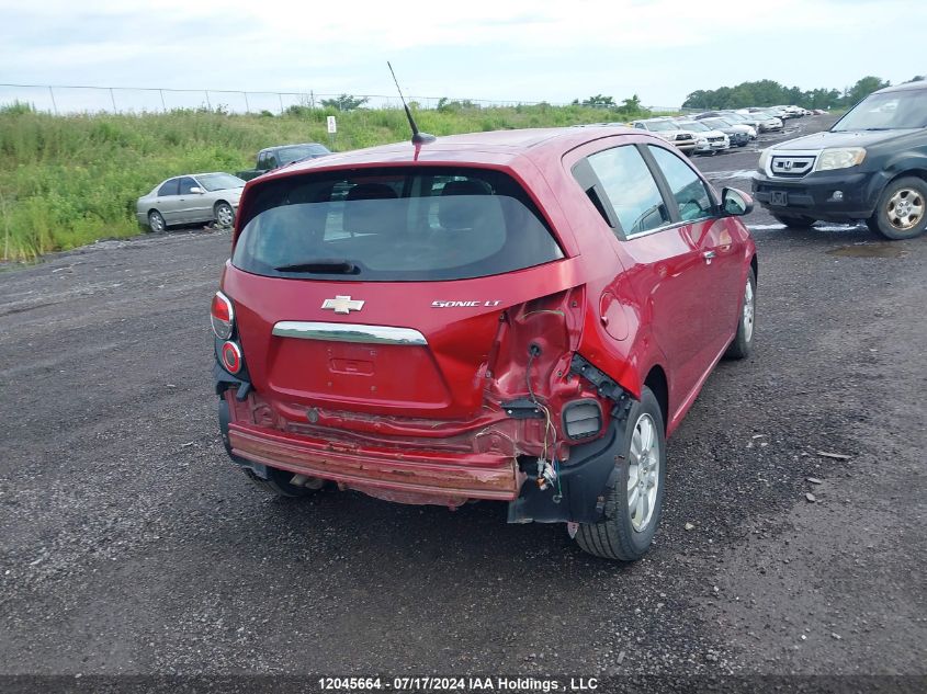 2012 Chevrolet Sonic VIN: 1G1JC6EH8C4121796 Lot: 12045664