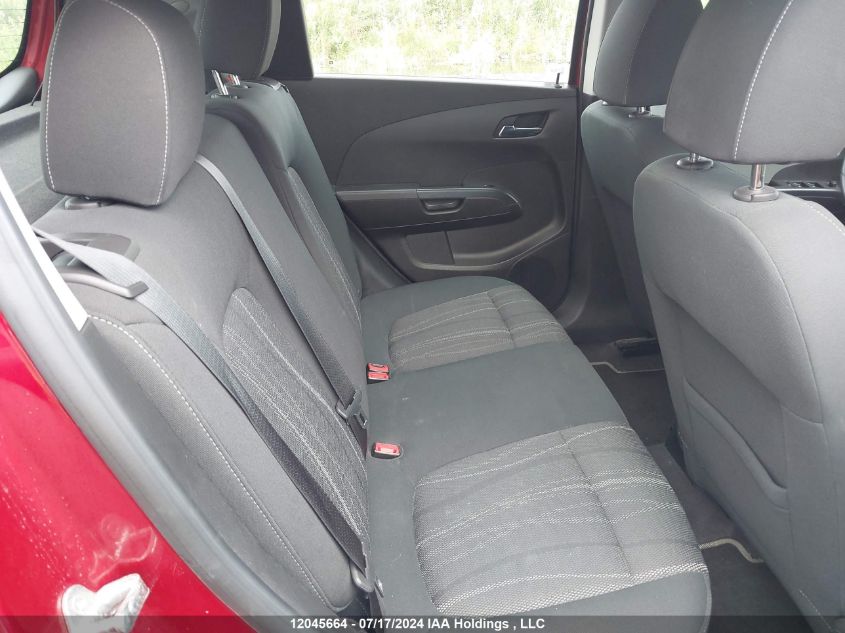 2012 Chevrolet Sonic VIN: 1G1JC6EH8C4121796 Lot: 12045664