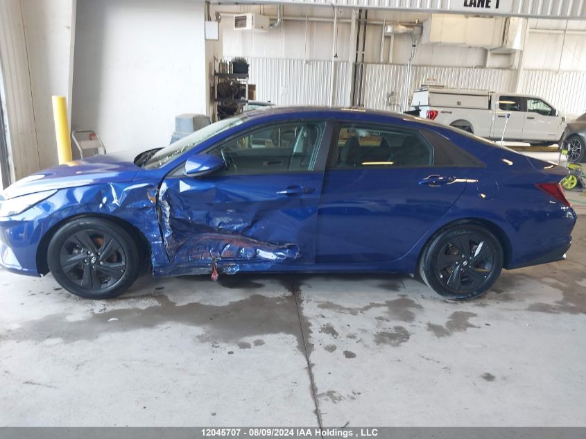 2022 Hyundai Elantra Sel VIN: KMHLM4AG7NU269029 Lot: 12045707