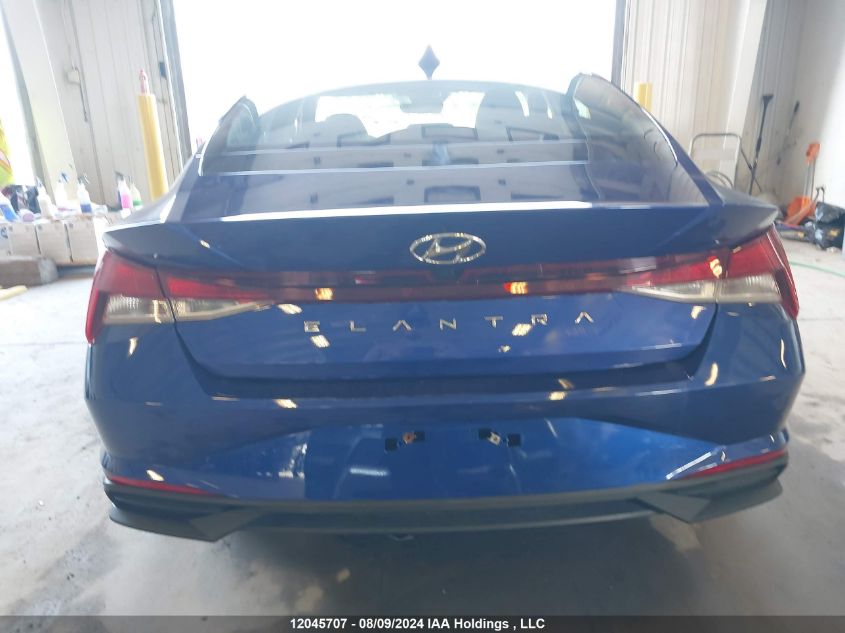 2022 Hyundai Elantra Sel VIN: KMHLM4AG7NU269029 Lot: 12045707