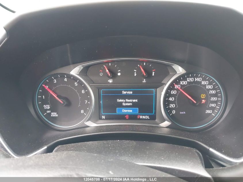 2019 Chevrolet Equinox VIN: 2GNAXUEV7K6262823 Lot: 12045708