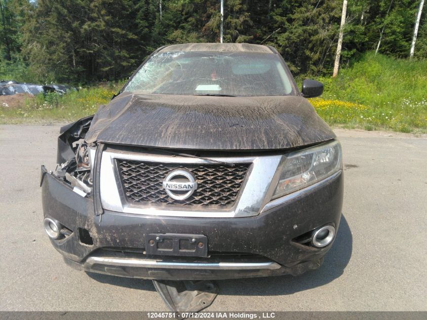 2016 Nissan Pathfinder S/Sv/Sl/Platinum VIN: 5N1AR2MM7GC619573 Lot: 12045751