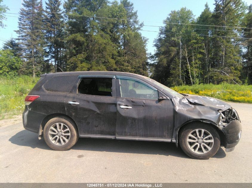 2016 Nissan Pathfinder S/Sv/Sl/Platinum VIN: 5N1AR2MM7GC619573 Lot: 12045751