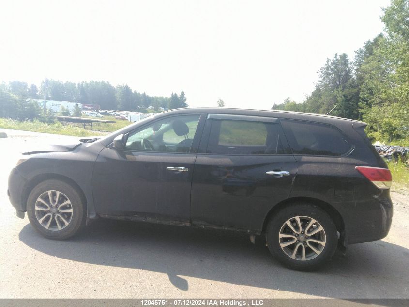 2016 Nissan Pathfinder S/Sv/Sl/Platinum VIN: 5N1AR2MM7GC619573 Lot: 12045751