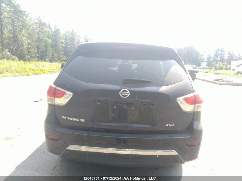 2016 Nissan Pathfinder S/Sv/Sl/Platinum VIN: 5N1AR2MM7GC619573 Lot: 12045751