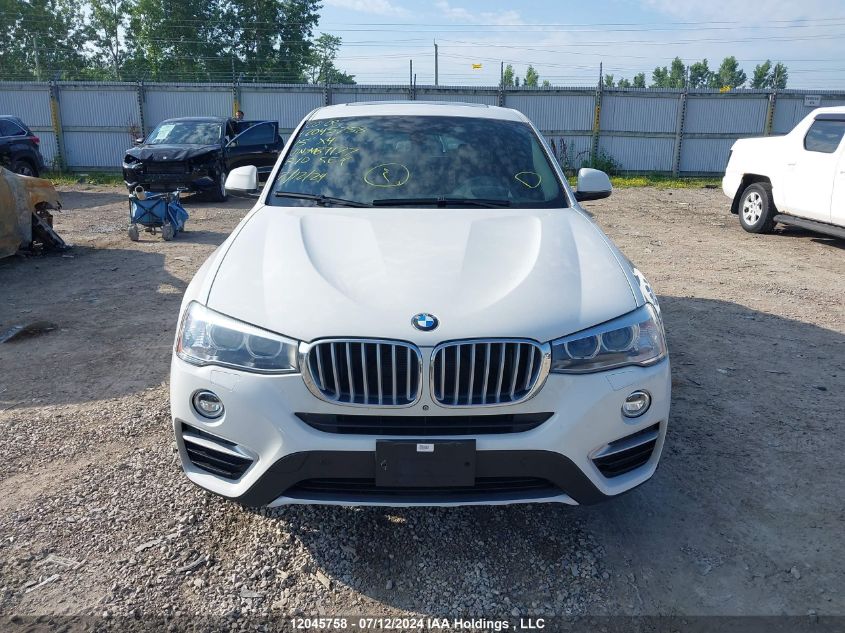 2015 BMW X4 VIN: 5UXXW3C58F0M89177 Lot: 12045758