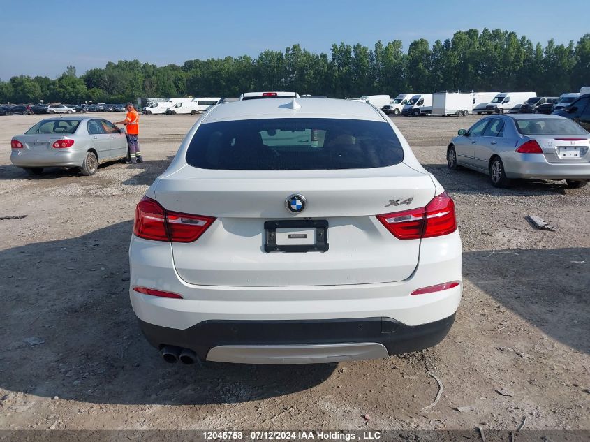 2015 BMW X4 VIN: 5UXXW3C58F0M89177 Lot: 12045758