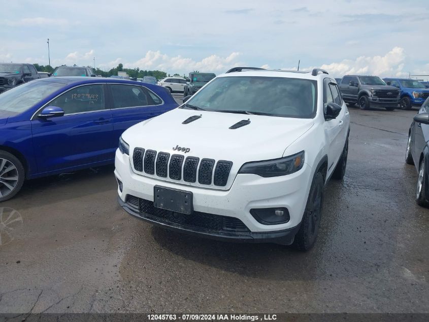 2022 Jeep Cherokee Latitude Lux VIN: 1C4PJMMXXND505960 Lot: 12045763