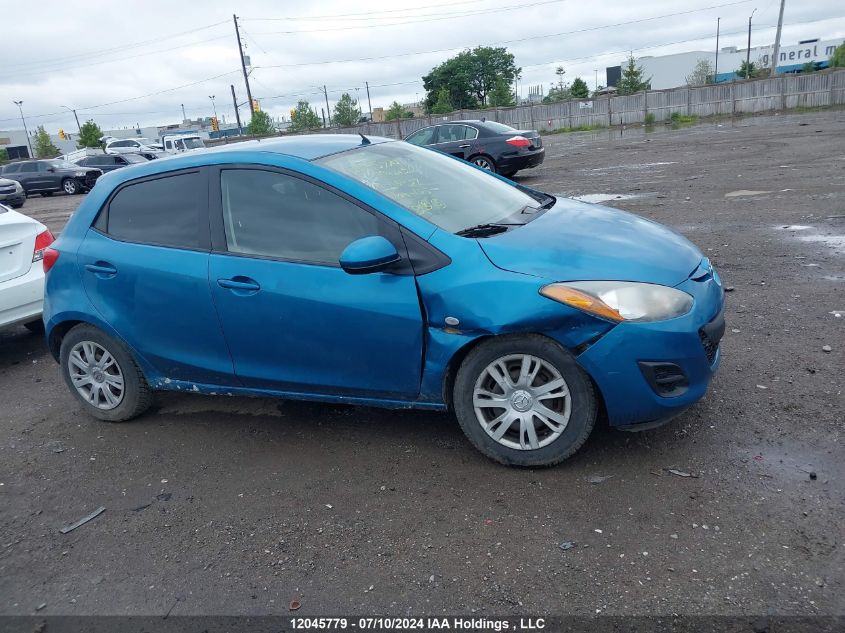 2011 Mazda Mazda2 VIN: JM1DE1HY0B0118037 Lot: 12045779