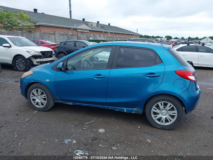 2011 Mazda Mazda2 VIN: JM1DE1HY0B0118037 Lot: 12045779