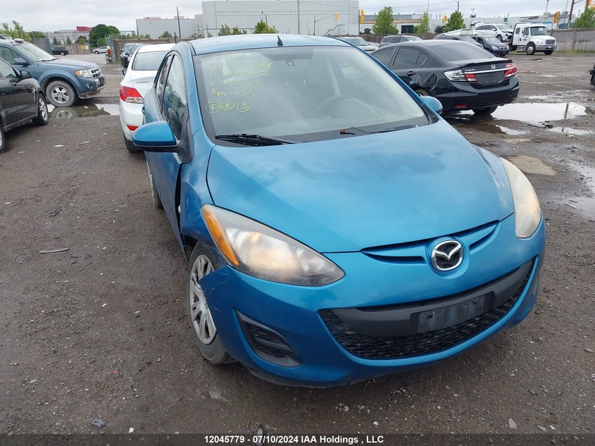 2011 Mazda Mazda2 VIN: JM1DE1HY0B0118037 Lot: 12045779