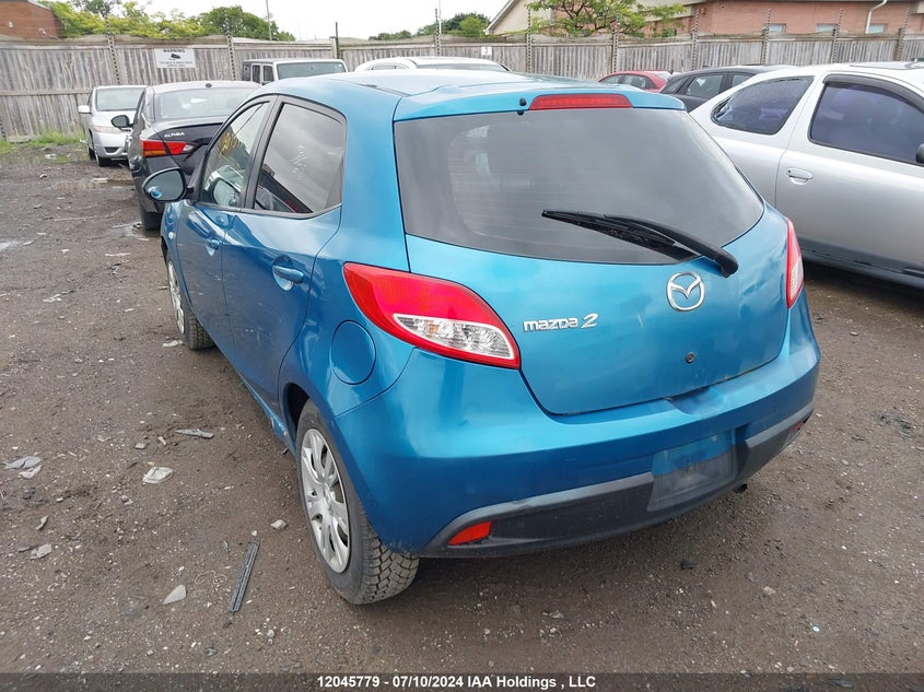 2011 Mazda Mazda2 VIN: JM1DE1HY0B0118037 Lot: 12045779