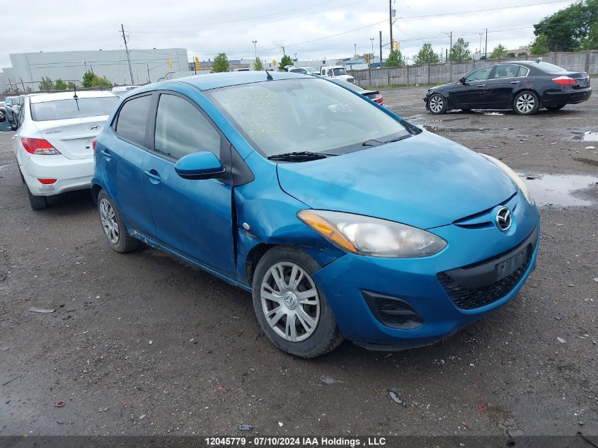 2011 Mazda Mazda2 VIN: JM1DE1HY0B0118037 Lot: 12045779