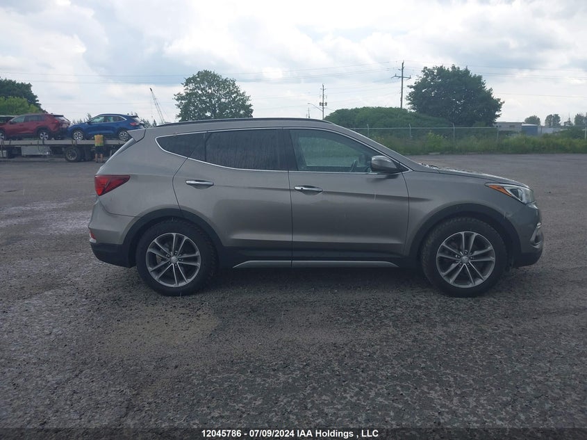 2017 Hyundai Santa Fe Sport VIN: 5XYZUDLA3HG456622 Lot: 12045786