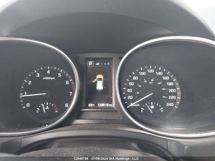 2017 Hyundai Santa Fe Sport VIN: 5XYZUDLA3HG456622 Lot: 12045786