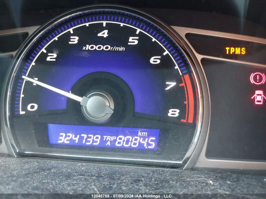 2008 Acura Csx VIN: 2HHFD55538H200004 Lot: 12045788