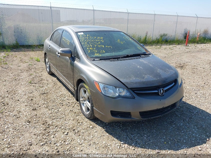 2008 Acura Csx VIN: 2HHFD55538H200004 Lot: 12045788
