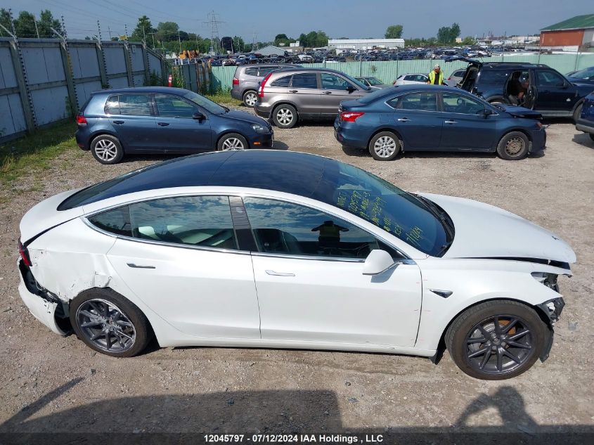 2019 Tesla Model 3 VIN: 5YJ3E1EB6KF393909 Lot: 12045797