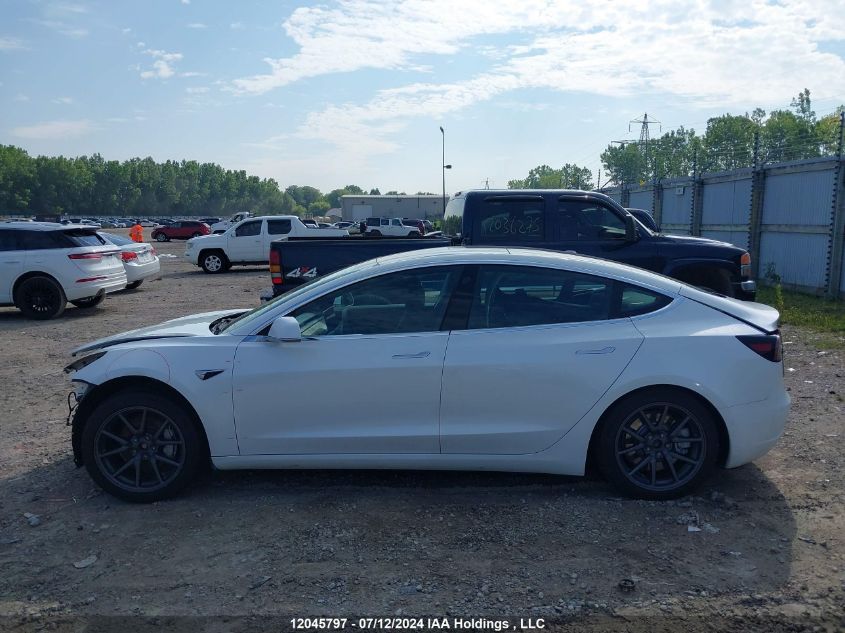 2019 Tesla Model 3 VIN: 5YJ3E1EB6KF393909 Lot: 12045797