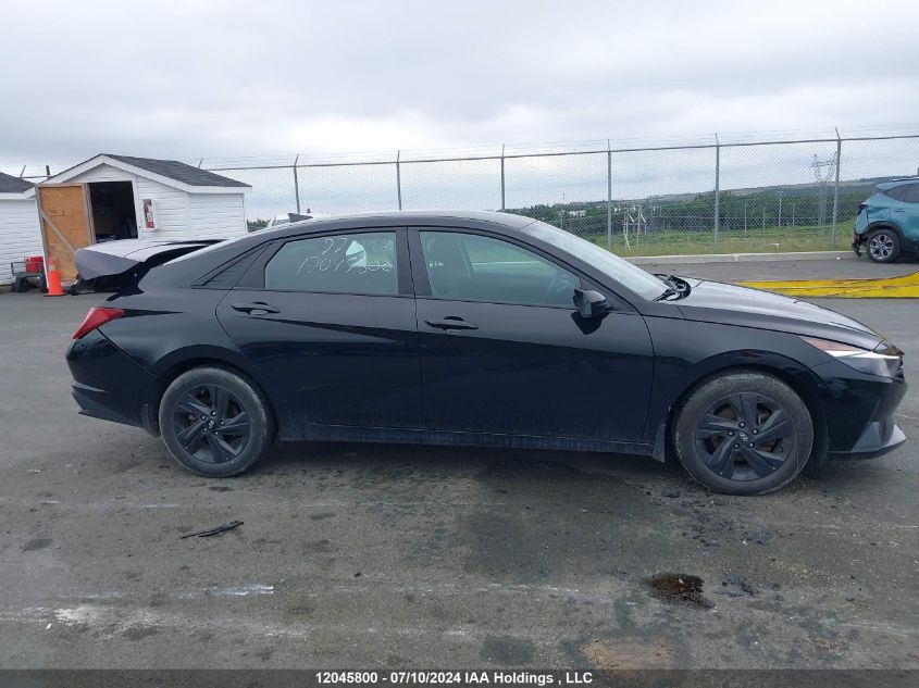 2022 Hyundai Elantra Sel VIN: KMHLM4AG0NU245087 Lot: 12045800