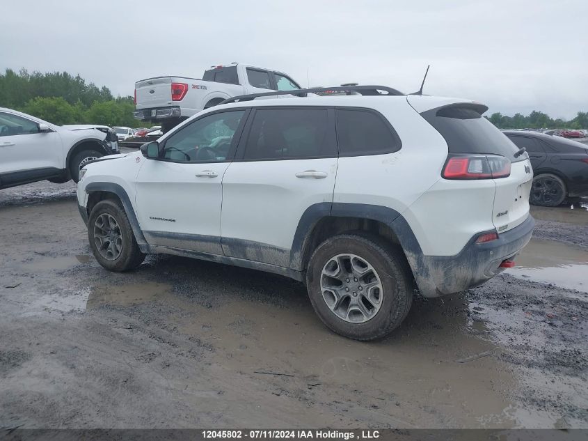 2022 Jeep Cherokee Trailhawk VIN: 1C4PJMBX2ND511366 Lot: 12045802