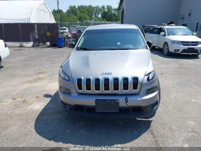 2015 Jeep Cherokee Sport VIN: 1C4PJMAS1FW618453 Lot: 12045843