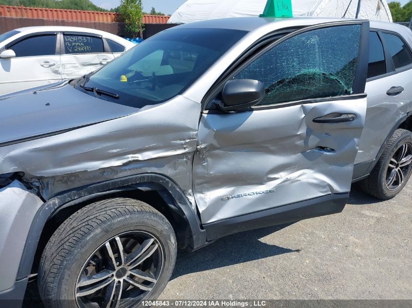 2015 Jeep Cherokee Sport VIN: 1C4PJMAS1FW618453 Lot: 12045843