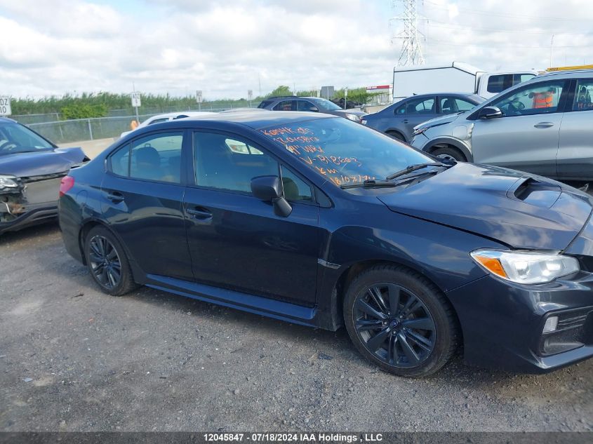 2019 Subaru Wrx VIN: JF1VA1A65K9818663 Lot: 12045847