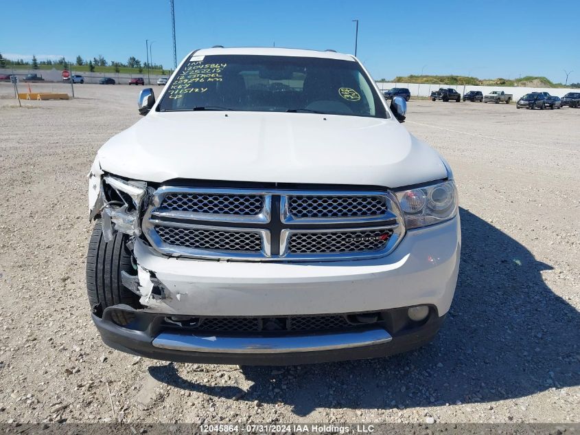 2012 Dodge Durango Citadel VIN: 1C4SDJET6CC252215 Lot: 12045864
