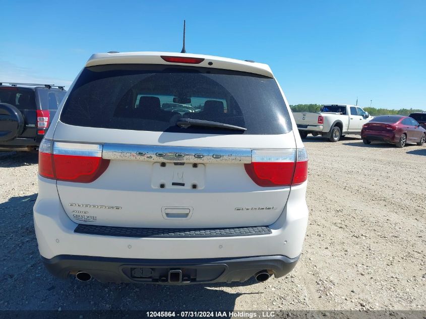 2012 Dodge Durango Citadel VIN: 1C4SDJET6CC252215 Lot: 12045864
