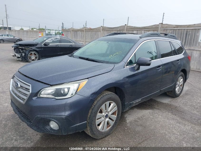 2015 Subaru Outback 3.6R VIN: 4S4BSFDC4F3222831 Lot: 12045868