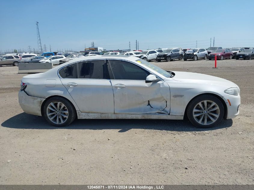 2016 BMW 5 Series VIN: WBA5A7C58GG151167 Lot: 12045871
