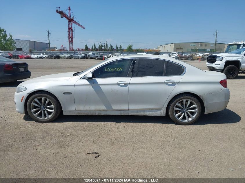 2016 BMW 5 Series VIN: WBA5A7C58GG151167 Lot: 12045871