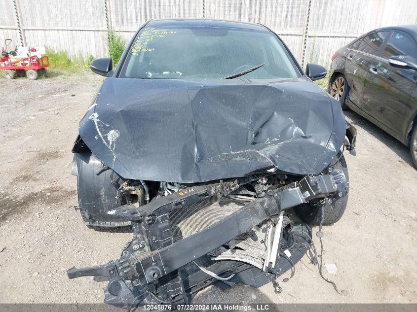 2020 Hyundai Elantra Preferred Auto Ivt VIN: KMHD84LFXLU065030 Lot: 12045876