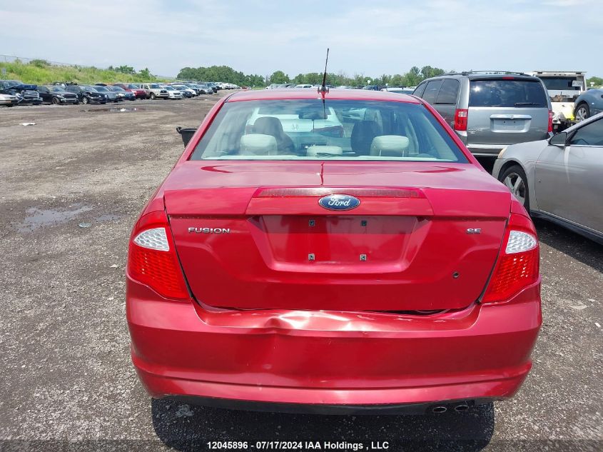 2010 Ford Fusion Se VIN: 3FAHP0HA0AR167445 Lot: 12045896