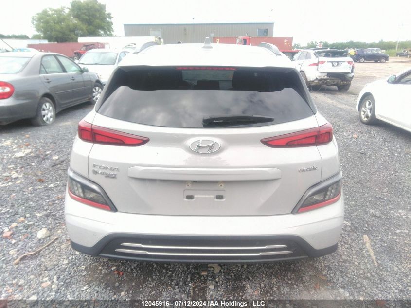 2022 Hyundai Kona Electric Preferred VIN: KM8K23AG5NU141027 Lot: 12045916