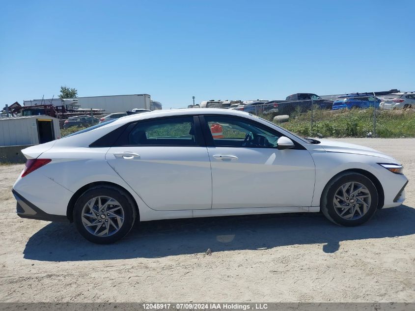 2024 Hyundai Elantra Preferred VIN: KMHLM4DG9RU752863 Lot: 12045917