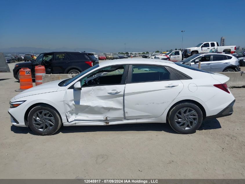 2024 Hyundai Elantra Preferred VIN: KMHLM4DG9RU752863 Lot: 12045917