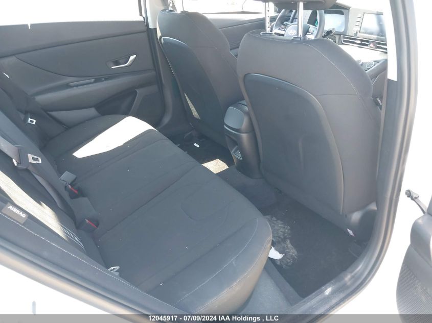 2024 Hyundai Elantra Preferred VIN: KMHLM4DG9RU752863 Lot: 12045917