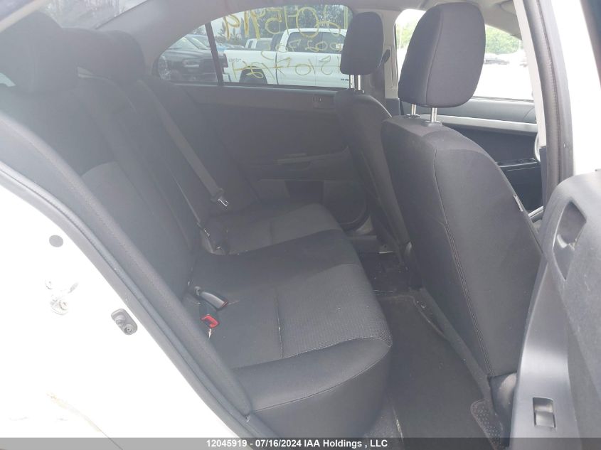 2011 Mitsubishi Lancer VIN: JA32U2FU4BU602705 Lot: 12045919