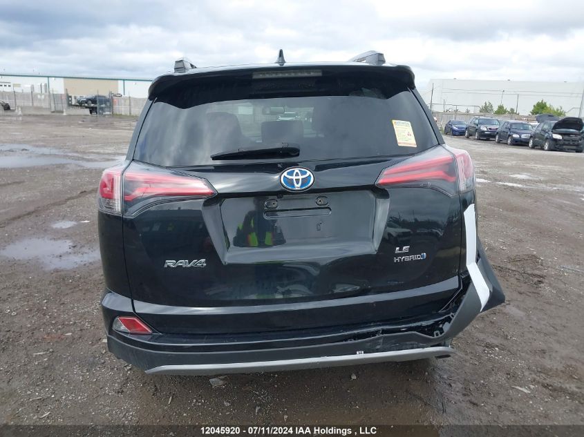 2018 Toyota Rav4 Hybrid Le+ VIN: JTMRJREV6JD241729 Lot: 12045920