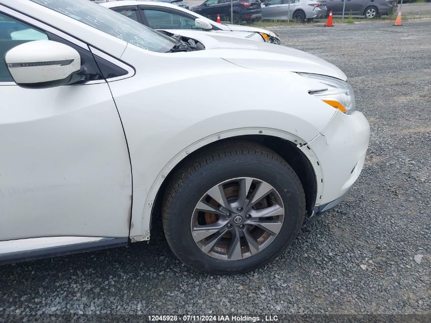 2017 Nissan Murano S/Sl/Sv/Platinum VIN: 5N1AZ2MH4HN170443 Lot: 12045928