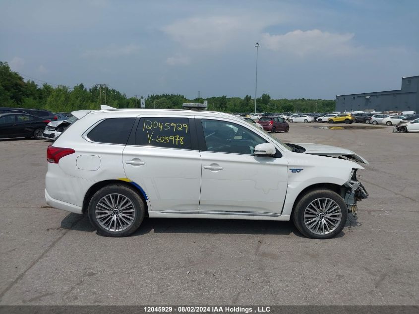 2020 Mitsubishi Outlander Sel/Gt/Fe VIN: JA4J24A54LZ603978 Lot: 12045929