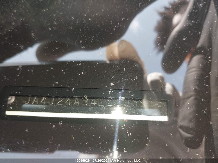 2020 Mitsubishi Outlander Sel/Gt/Fe VIN: JA4J24A54LZ603978 Lot: 12045929