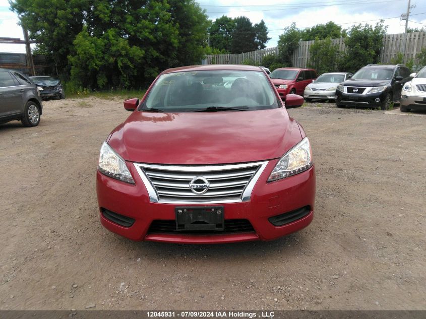 2014 Nissan Sentra S/Sv/Sr/Sl VIN: 3N1AB7AP1EL650200 Lot: 12045931