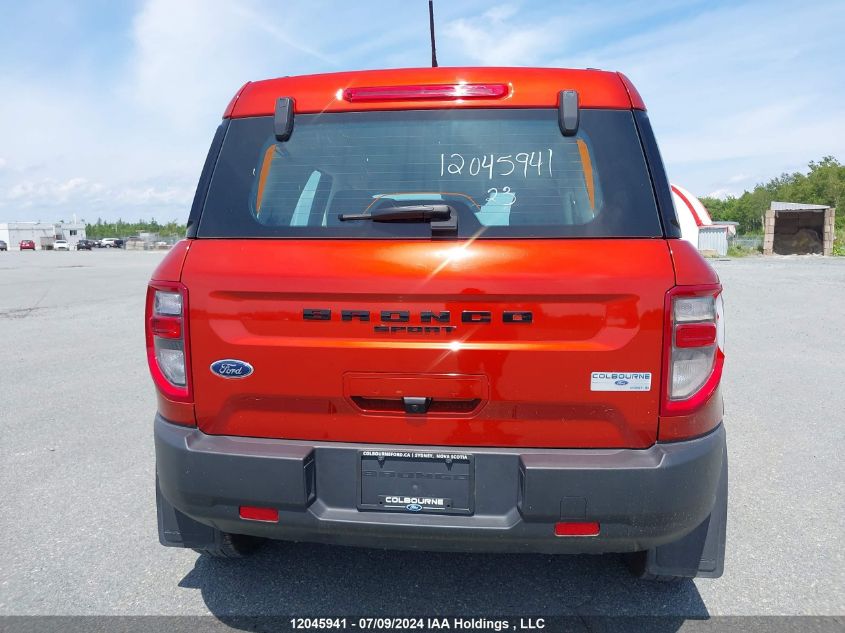 2023 Ford Bronco Sport VIN: 3FMCR9A65PRD31186 Lot: 12045941