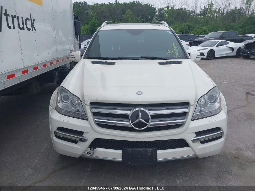 2012 Mercedes-Benz Gl 350 Bluetec VIN: 4JGBF2FEXCA791749 Lot: 12045946