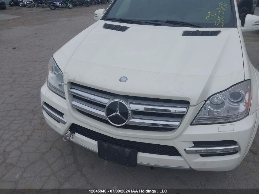 2012 Mercedes-Benz Gl 350 Bluetec VIN: 4JGBF2FEXCA791749 Lot: 12045946